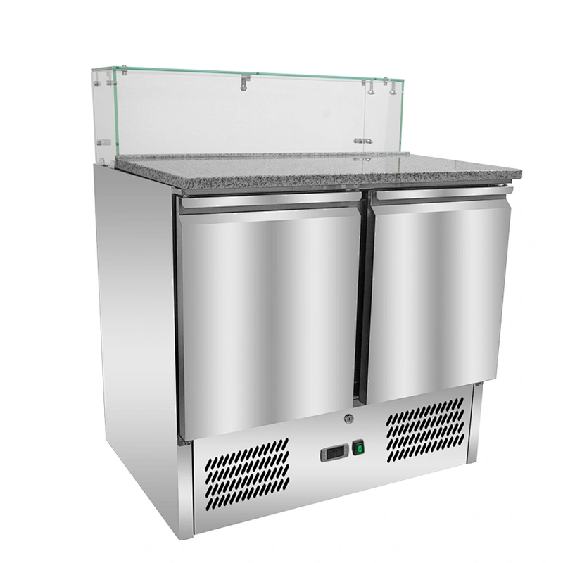CNJT commercial refrigerator saladette counter